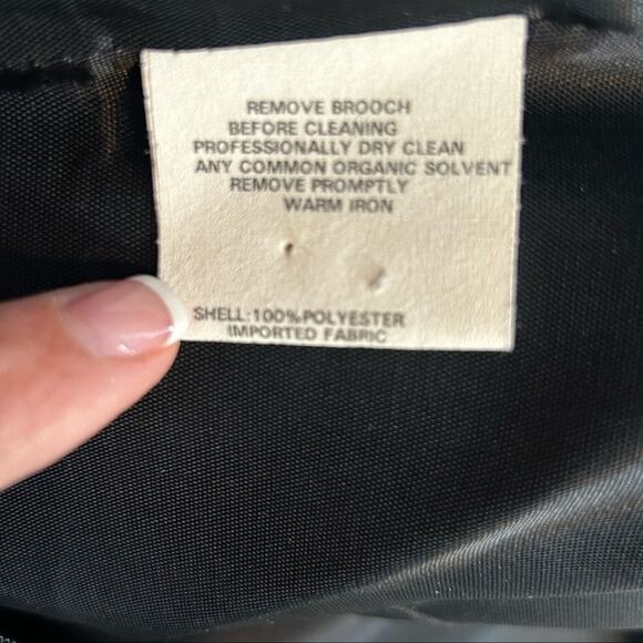 Vintage 80s Jessica McClintock Gunne Sax Black Strapless Mini Dress 7/8 - Picture 9 of 11